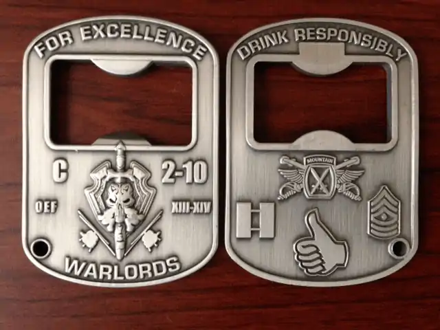 Custom clearance military tags